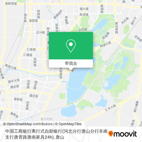 中国工商银行离行式自助银行(河北分行唐山分行丰南支行唐胥路唐南家具24h)地图