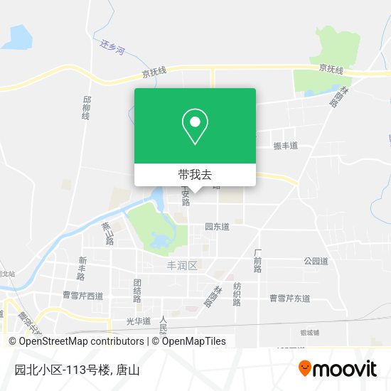 园北小区-113号楼地图