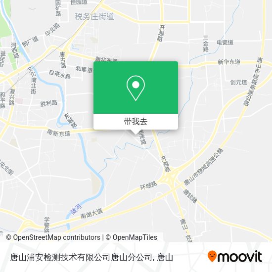 唐山浦安检测技术有限公司唐山分公司地图
