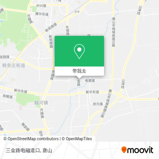 三金路电磁道口地图