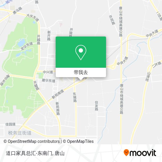 道口家具总汇-东南门地图