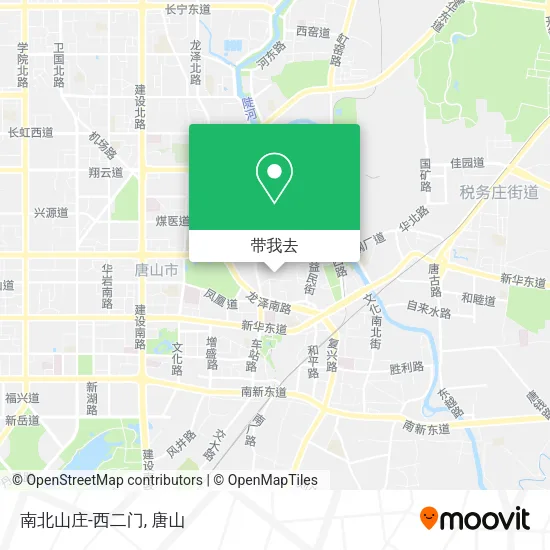 南北山庄-西二门地图