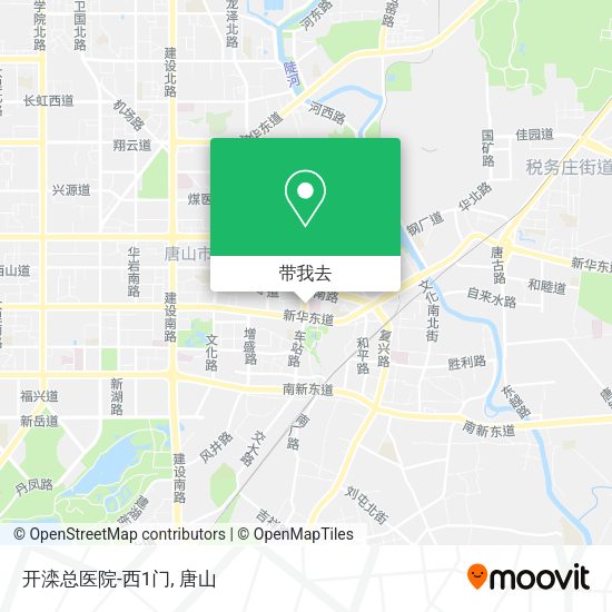 开滦总医院-西1门地图
