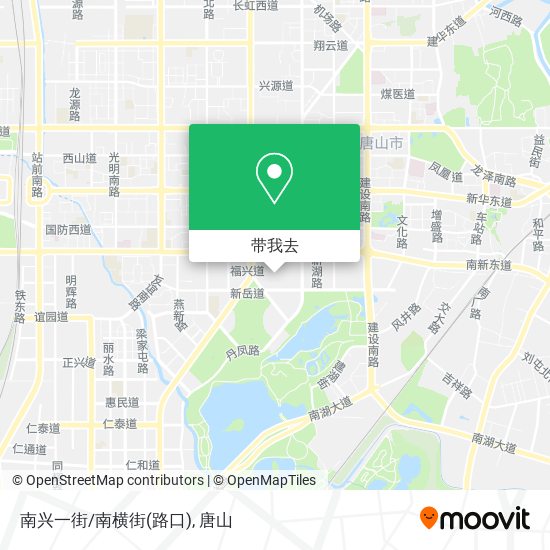 南兴一街/南横街(路口)地图