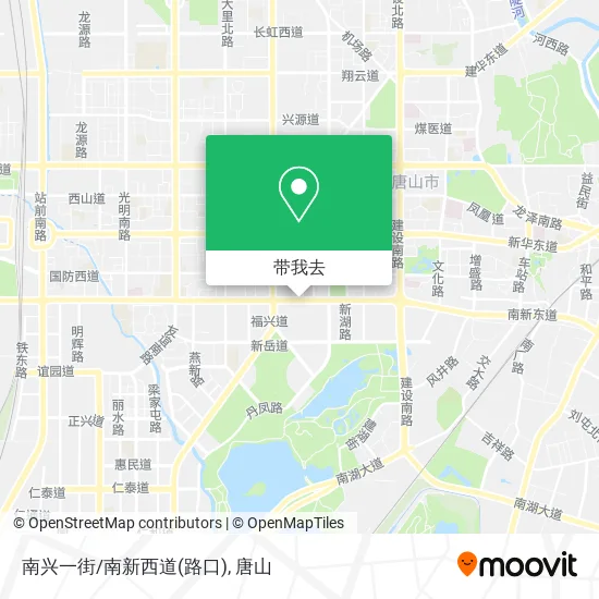 南兴一街/南新西道(路口)地图