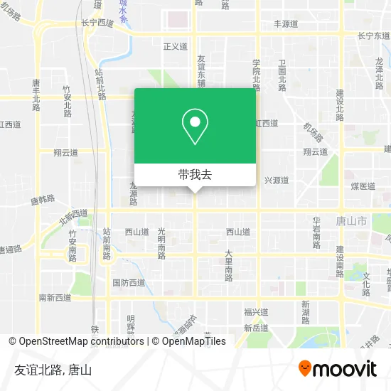 友谊北路地图