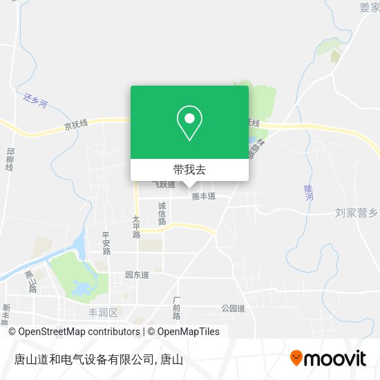 唐山道和电气设备有限公司地图