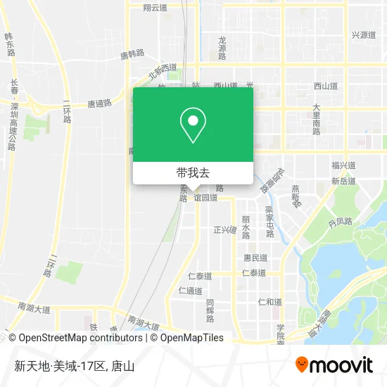新天地·美域-17区地图