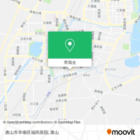 唐山市丰南区福民医院地图