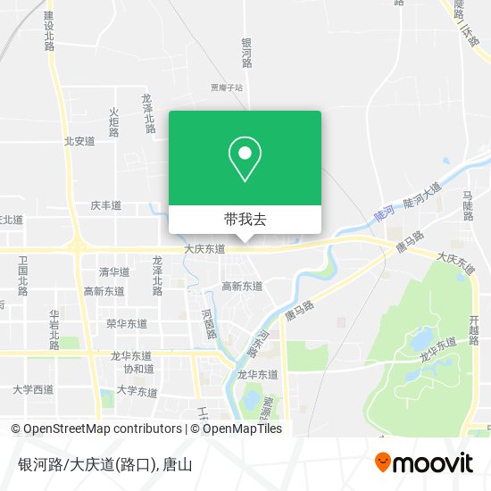 银河路/大庆道(路口)地图