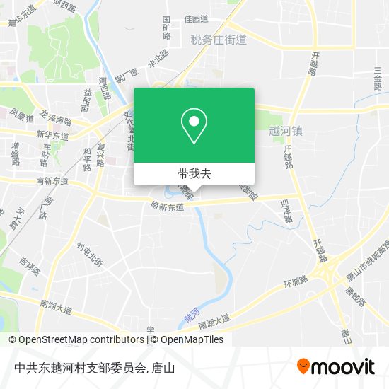 中共东越河村支部委员会地图