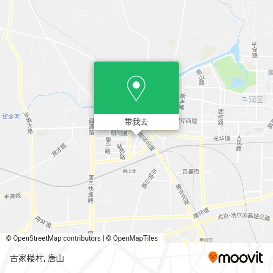 古家楼村地图