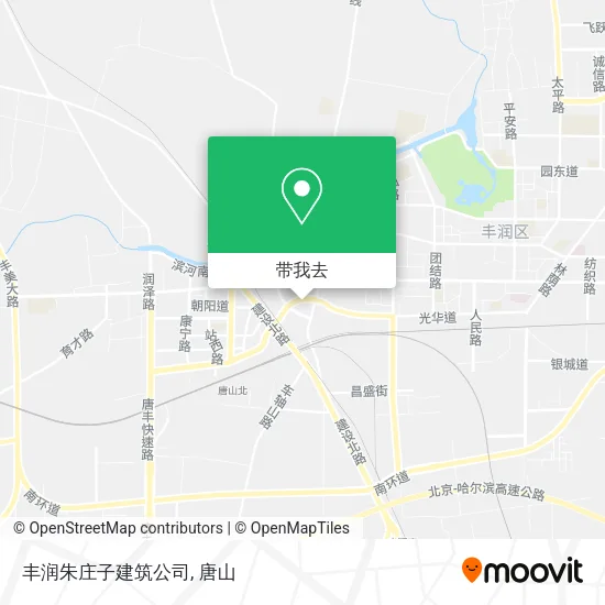 丰润朱庄子建筑公司地图