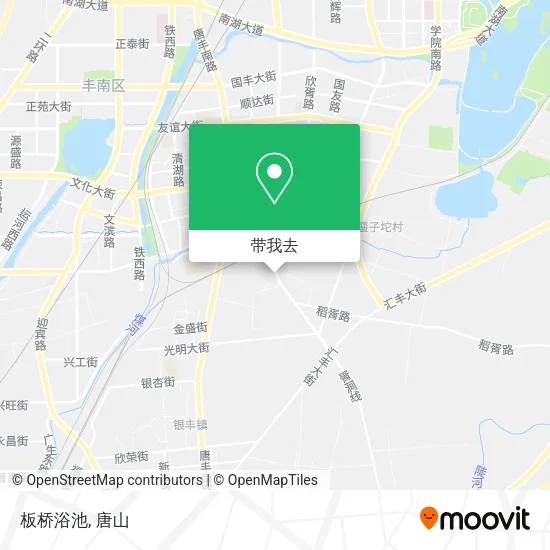 板桥浴池地图