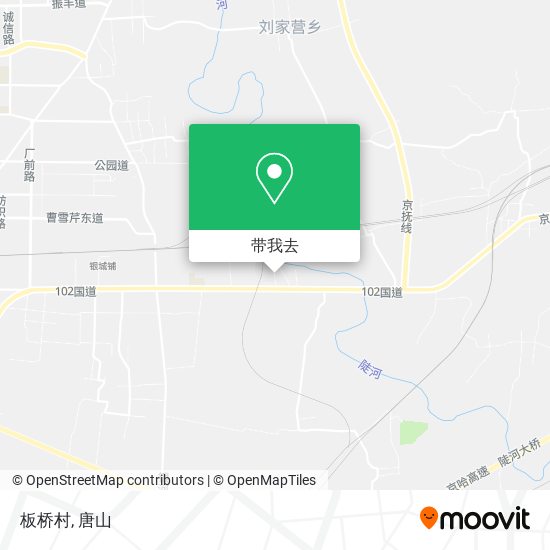 板桥村地图