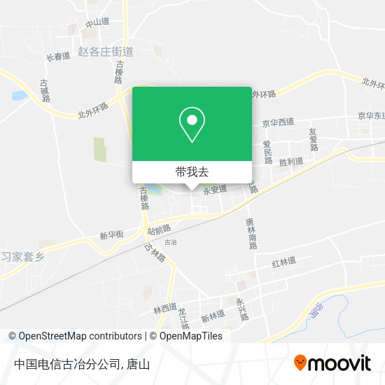 中国电信古冶分公司地图