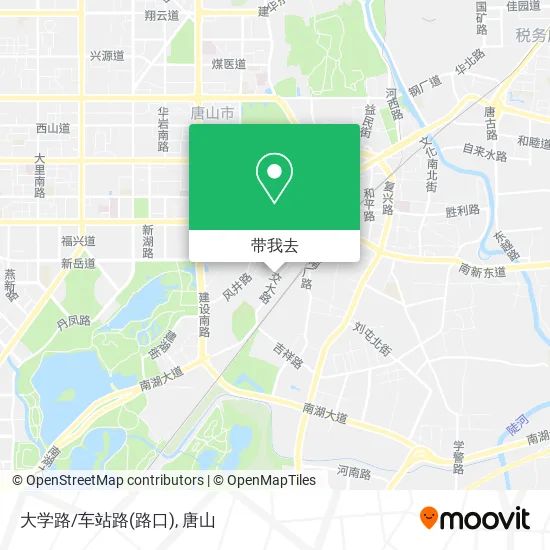 大学路/车站路(路口)地图