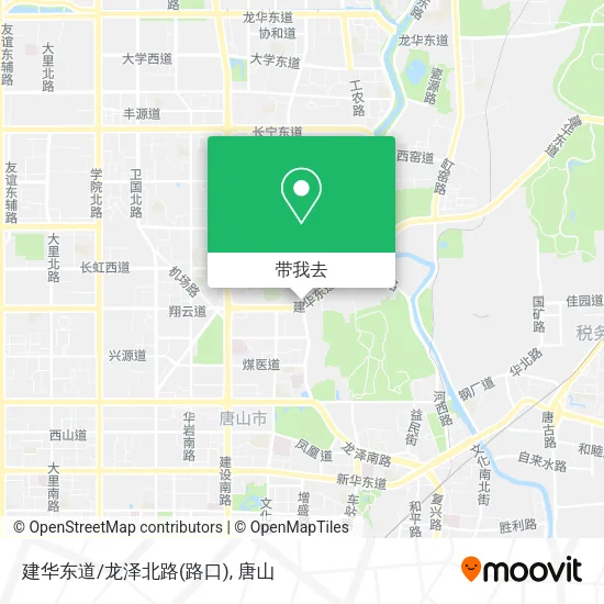 建华东道/龙泽北路(路口)地图