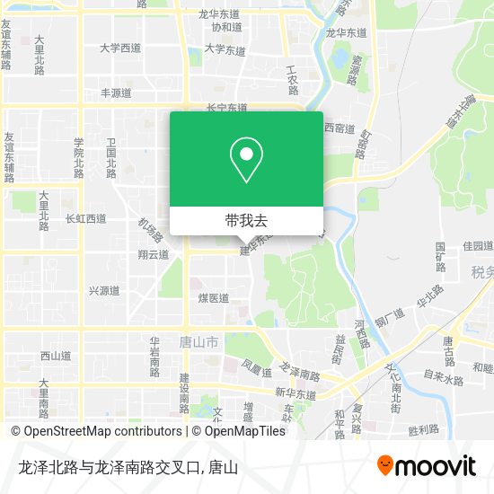 龙泽北路与龙泽南路交叉口地图