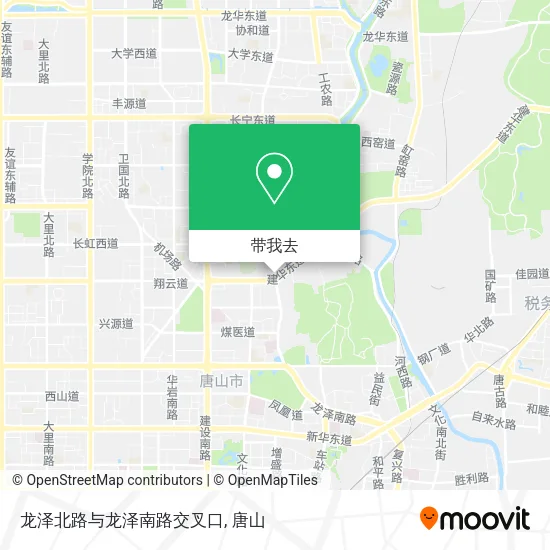 龙泽北路与龙泽南路交叉口地图