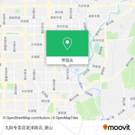 九阳专卖店龙泽路店地图