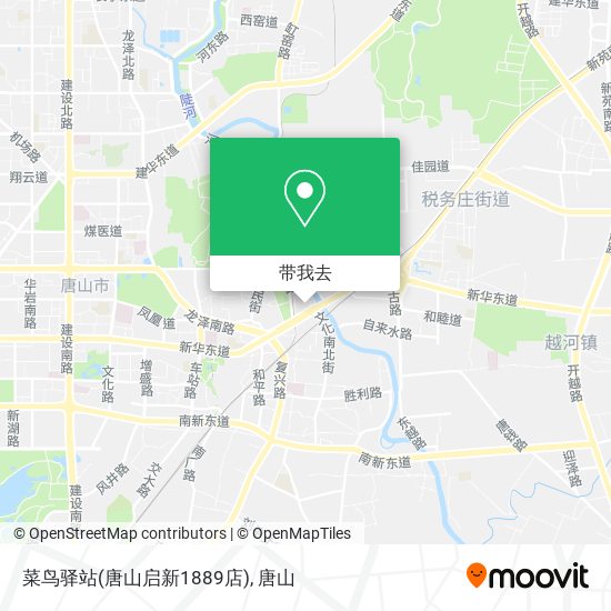 菜鸟驿站(唐山启新1889店)地图