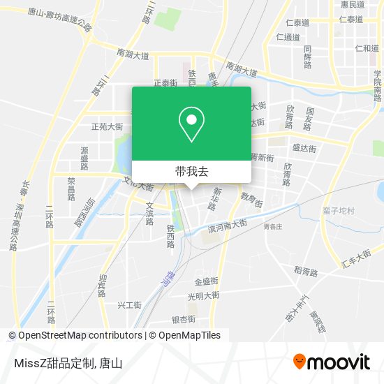 MissZ甜品定制地图