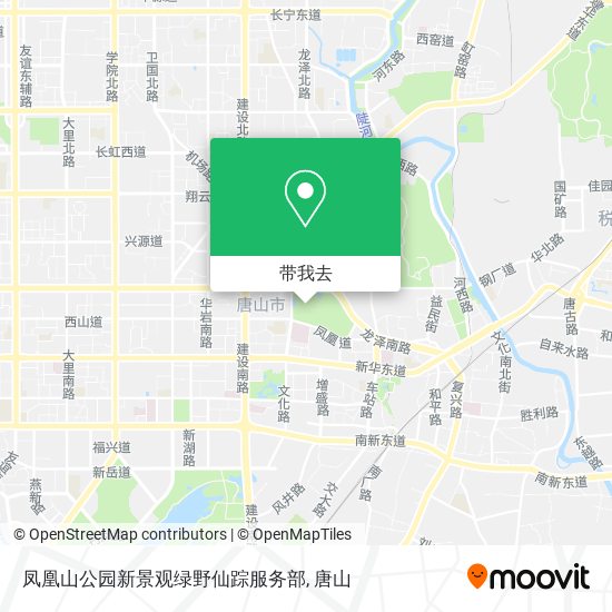 凤凰山公园新景观绿野仙踪服务部地图