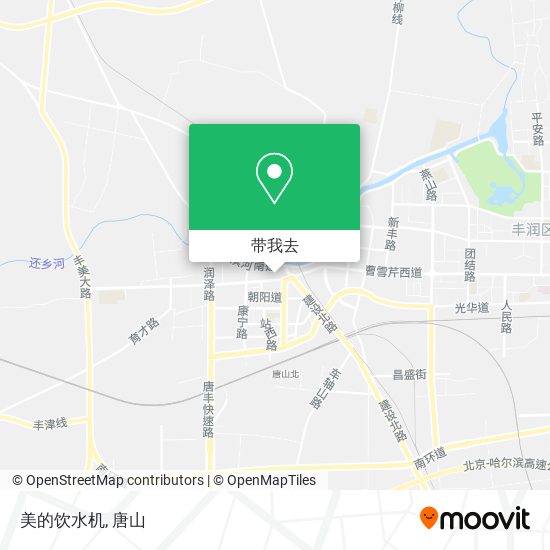 美的饮水机地图