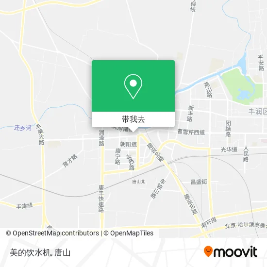 美的饮水机地图