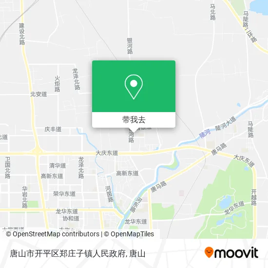 唐山市开平区郑庄子镇人民政府地图