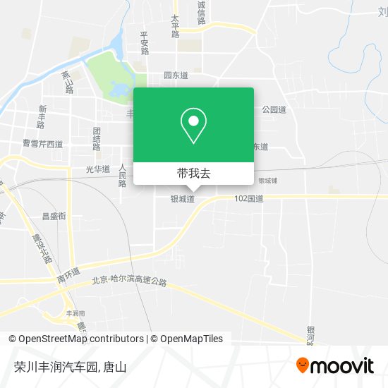 荣川丰润汽车园地图