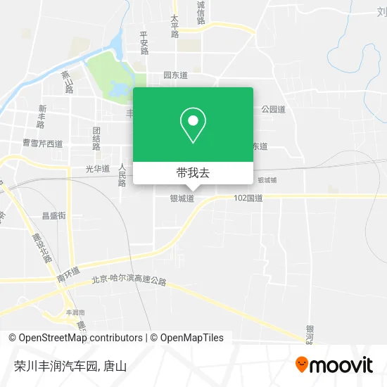 荣川丰润汽车园地图