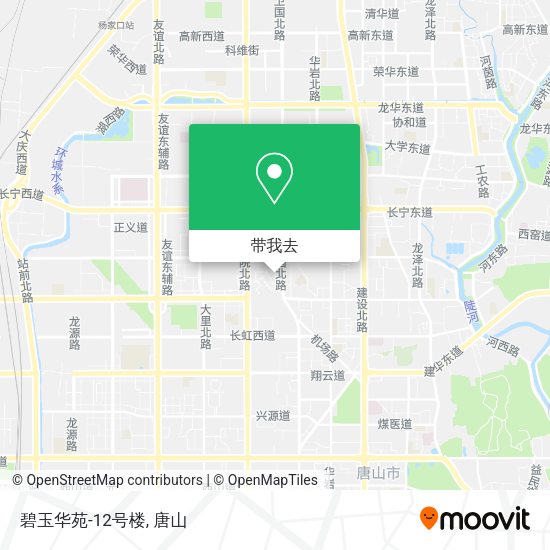 碧玉华苑-12号楼地图