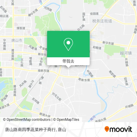唐山路南四季蔬菜种子商行地图
