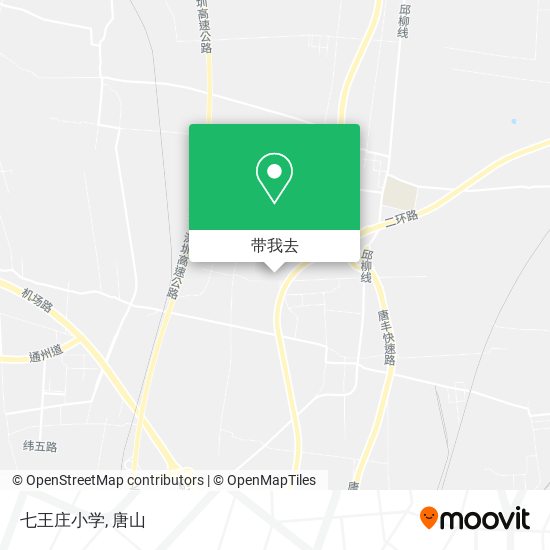 七王庄小学地图
