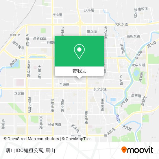 唐山IDO短租公寓地图