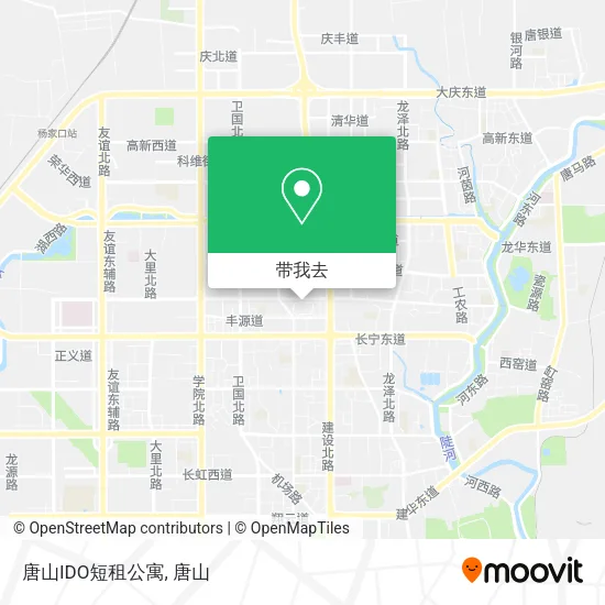 唐山IDO短租公寓地图