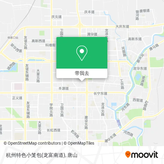 杭州特色小笼包(龙富南道)地图