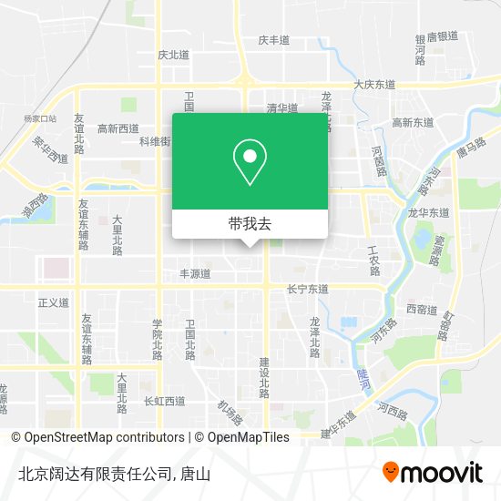 北京阔达有限责任公司地图