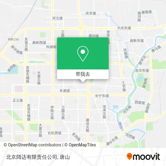 北京阔达有限责任公司地图