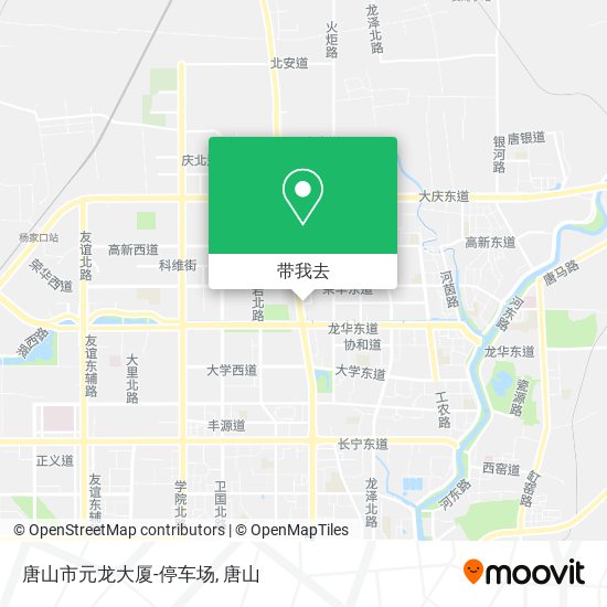 唐山市元龙大厦-停车场地图
