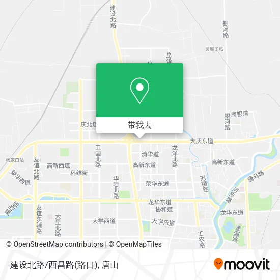 建设北路/西昌路(路口)地图