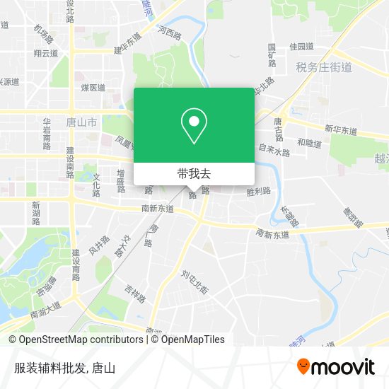 服装辅料批发地图