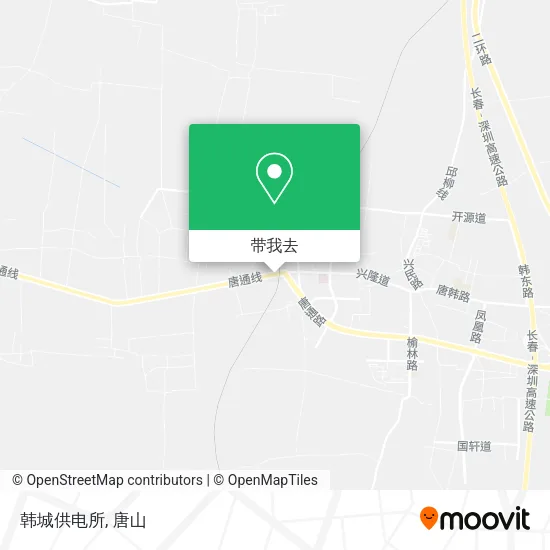 韩城供电所地图