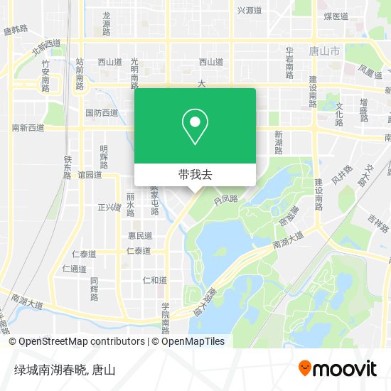 绿城南湖春晓地图