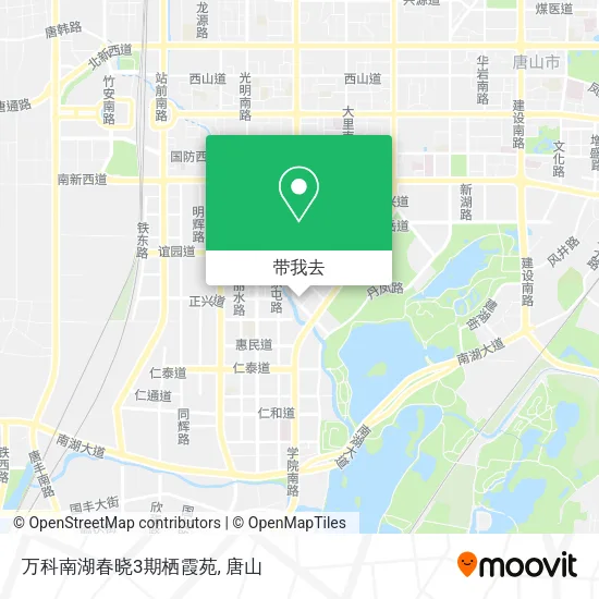 万科南湖春晓3期栖霞苑地图