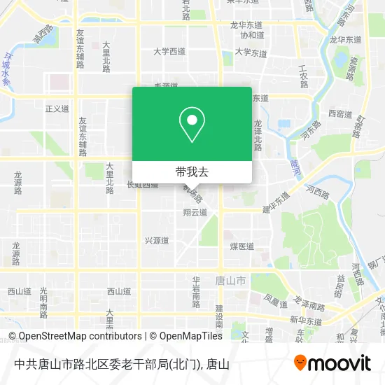 中共唐山市路北区委老干部局(北门)地图
