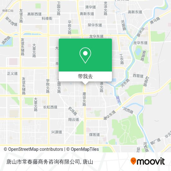 唐山市常春藤商务咨询有限公司地图