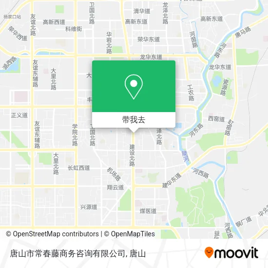 唐山市常春藤商务咨询有限公司地图